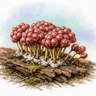 Grape Cluster Slime Mold