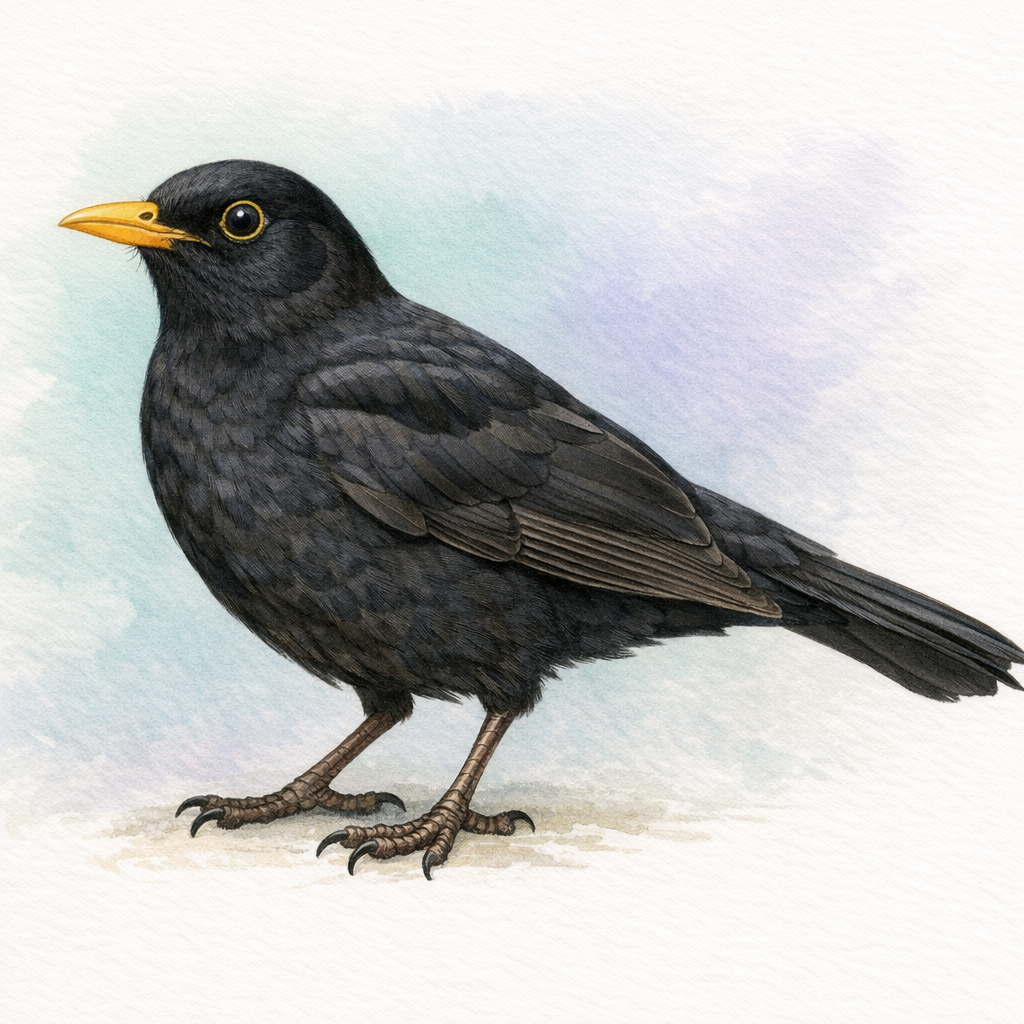 Eurasian Blackbird